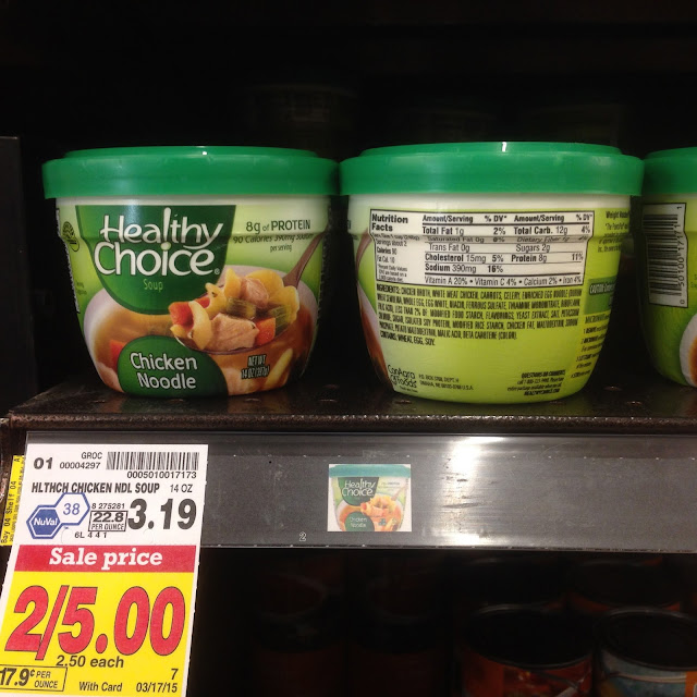 Chicken Noodle, Healthy Choice - Kroger