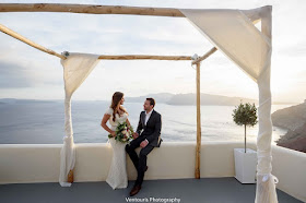 Wedding Inspiration- Oia, Santorini Greece wedding. Photo by Ventouris Photography