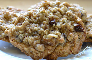 oatmeal cookie close-up detail photo