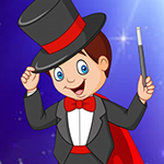 Play Games4King Cute Magician Boy Escape Game