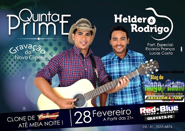 Red & Blue Apresenta:Quinta Prim