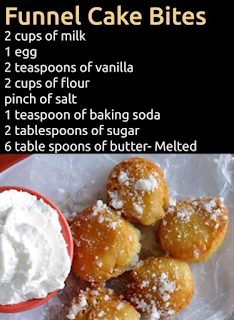 Funnel Cake Bites 