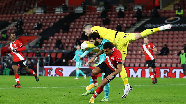 Fraiser Forster was impressive as Southampton beat Liverpool 1-0