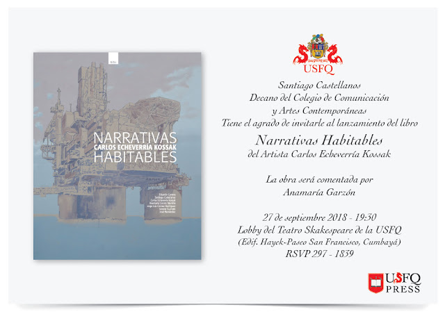 Lanzamiento del libro 'Narrativas Habitables' de Carlos Echeverría Kossak