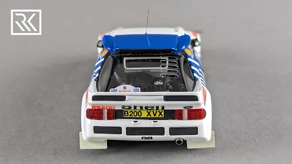 Zdjęcie modelu HPI Racing Ford RS200, Rally Acropolis 1986 Kalle Grundel