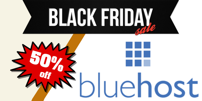 Bluehost Hosting Black Friday Sale