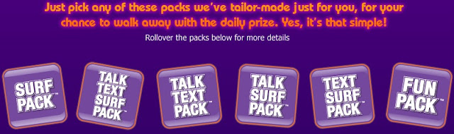 6 customized packs for various savings