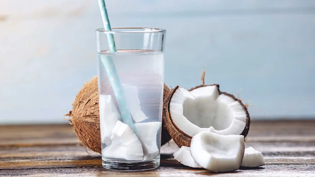 Fresh Coconut  and  Coconut Water