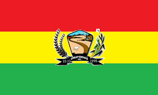 Bandeira de Oratórios - MG