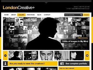London Creative wordperss blogger templates