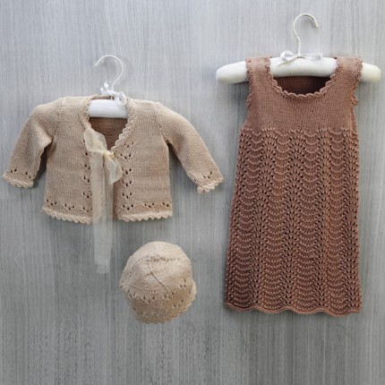 Cotton Soft Baby Jumper & Cardigan - Free Patterns