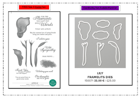 Nigezza Creates Stampin' Up! Lovely Lilies and Lilly Framelits