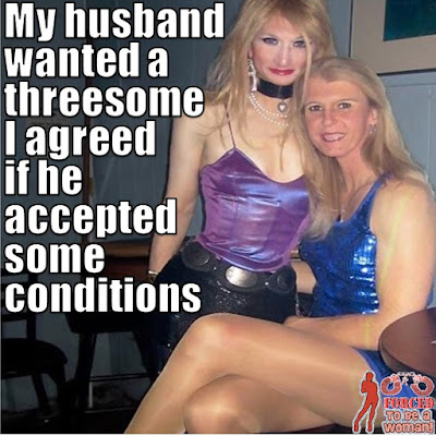 Some conditions Sissy TG Caption - TG Captions and more - Crossdressing and Sissy Tales and Captioned images