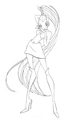 Joy Winx para colorear