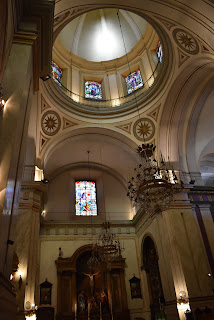  foto da cúpula e teto interior da Catedral  
