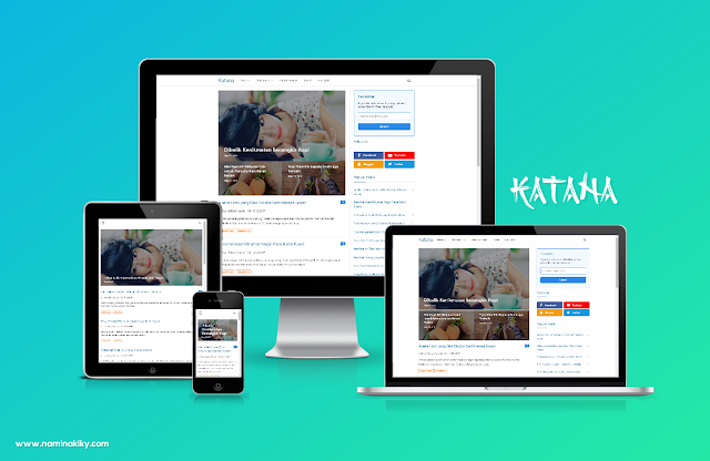 Katana Responsive Blogger Template