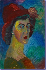 Werefkin Selbstporträt 1910