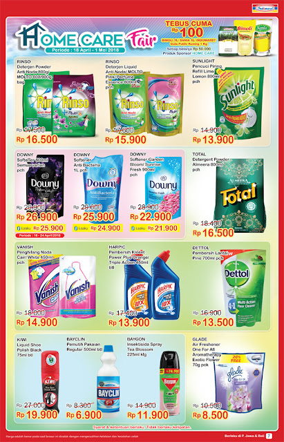 Katalog Harga Promo INDOMARET Super Hemat 18 - 24 April 2018