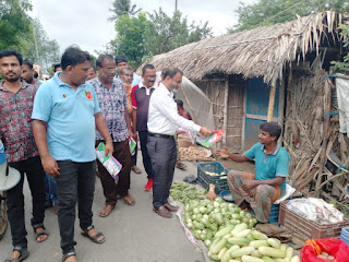 পাইকগাছার সোলাদানায় ইঞ্জিঃ মাহবুবুল আল‌মের গনসং‌যোগ