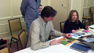 Randy Johnson Signing Autographs