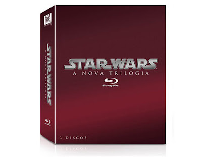 STAR WARS - A Nova Trilogia - 3 discos