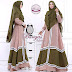 Baju Gamis Warna Hijau Army