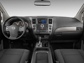 Interior shot of 2011 Nissan Armada