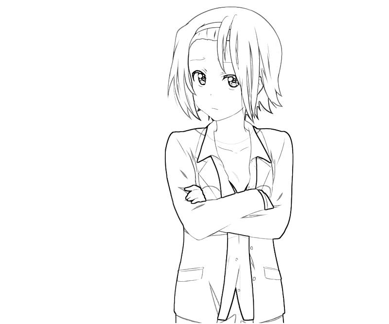 printable-k-on-after-school-live-ritsu-tainaka-cute-coloring-pages