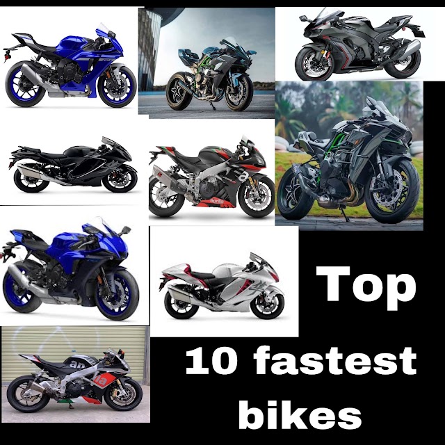 Top 10 fastest bikes in world.