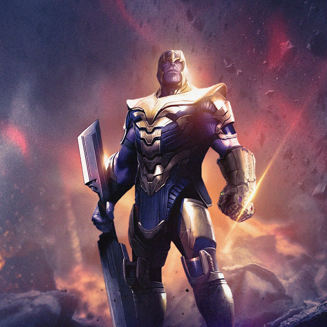 Avengers Endgame Thanos Desktop Wallpaper