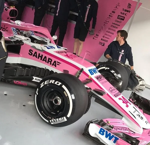 Force India VJM11 Fórmula 1 2018