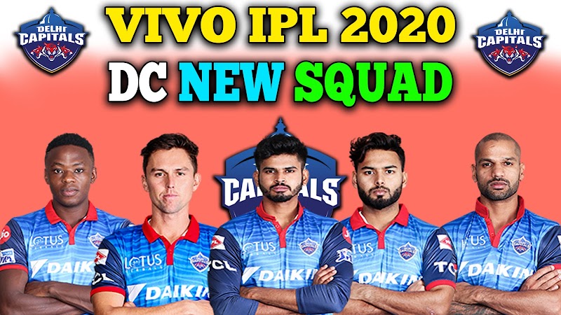 IPL 2020 : Delhi Capitals Team 2020 Players List | Delhi Capitals Full and Final Players List