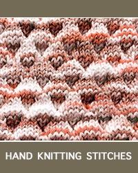 HandKnitting - Dimple Textured Stitch. Fun pattern! 