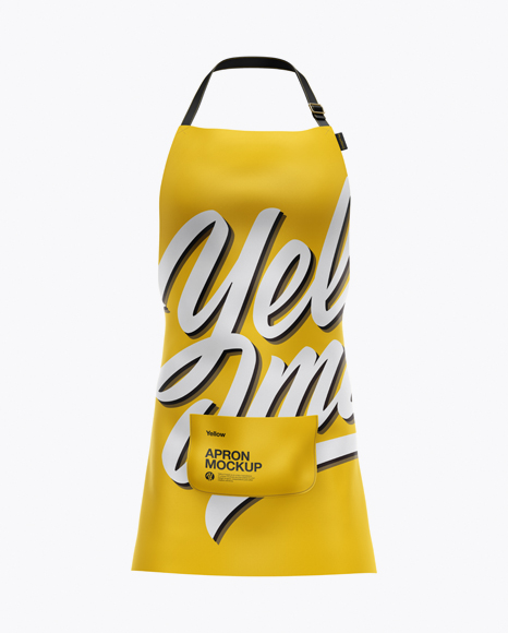 Download Apron Mockup - Front View