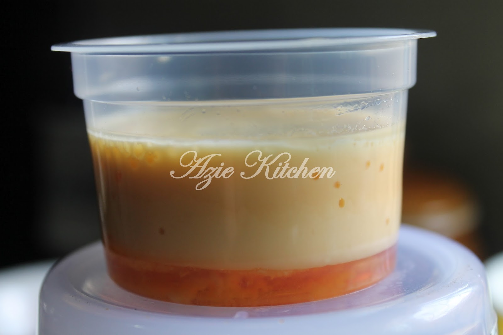 Puding Karamel - Resepi II - Azie Kitchen