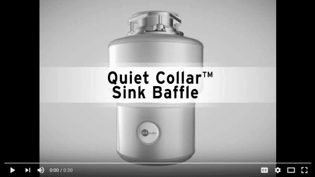 quiet collar sink baffle video