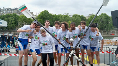 Régates en Seine 2012 ESCP Europe Aviron_podium garçons