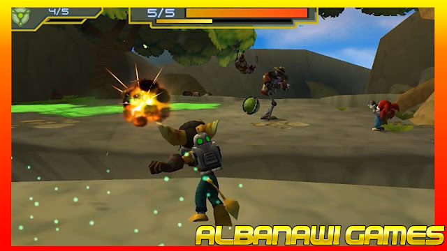 تحميل لعبة Ratchet & Clank: Size Matters لأجهزة psp ومحاكي ppsspp