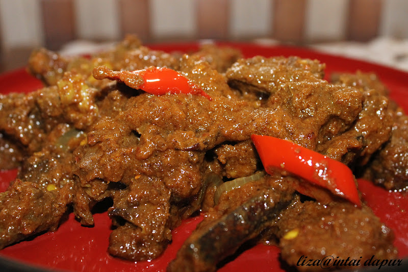 INTAI DAPUR: Paru dan Limpa Masak Ungkep.