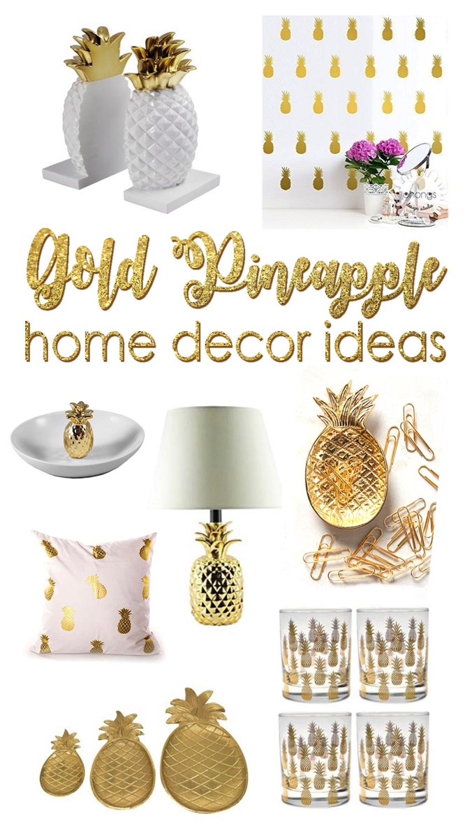  I'm kinda obsessed with pineapples these days. These are 20 gorgeous pineapple decor ideas. I want them ALL!! 