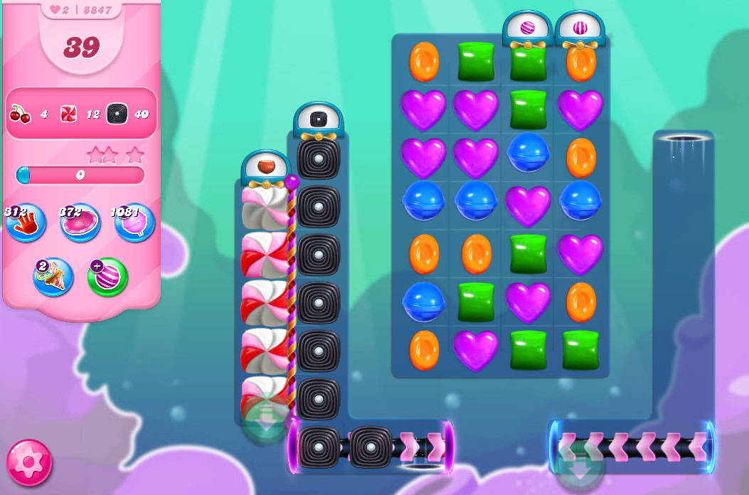 Candy Crush Saga level 8847