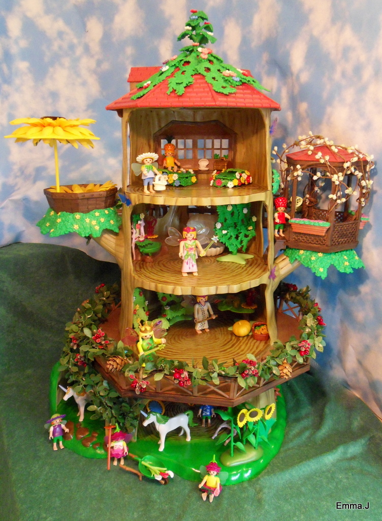 Light Up Fairy Tree House ~ Emma.J's Playmobil