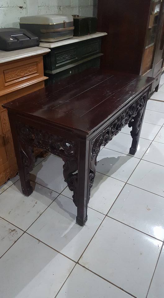 fAb Antique Meja  Ukuran panjang  110 Lebar 61 Tinggi  