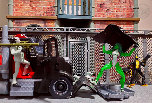 She-Hulk Appreciation Action Figure Shoot Fortnite Highstakes Bank Robbery