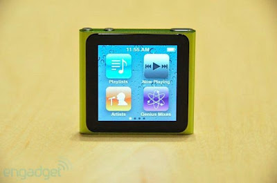 new iPod nano with Multi-Touch