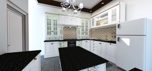 Hasil gambar untuk Membuat Dapur Dengan 3d Max Untuk Dapur Apartemen Mewah