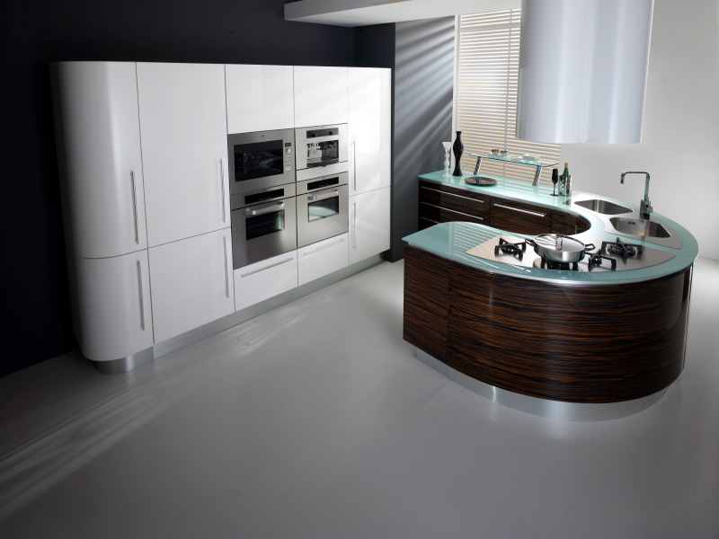 Modern White Cabinets