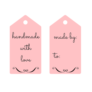 Homemade gift tags - free printables