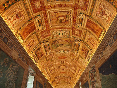 sistine chapel, painted ceiling, the vatican