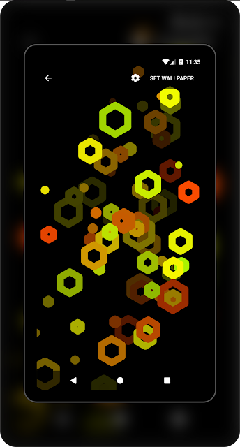 Hex amoled wallpaper